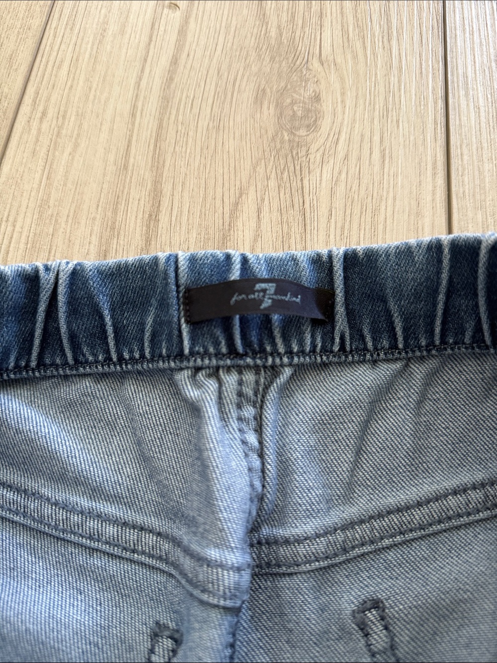 7 For All Mankind Womens Denim Jogger Jeans size 29 - Picture 5 of 7